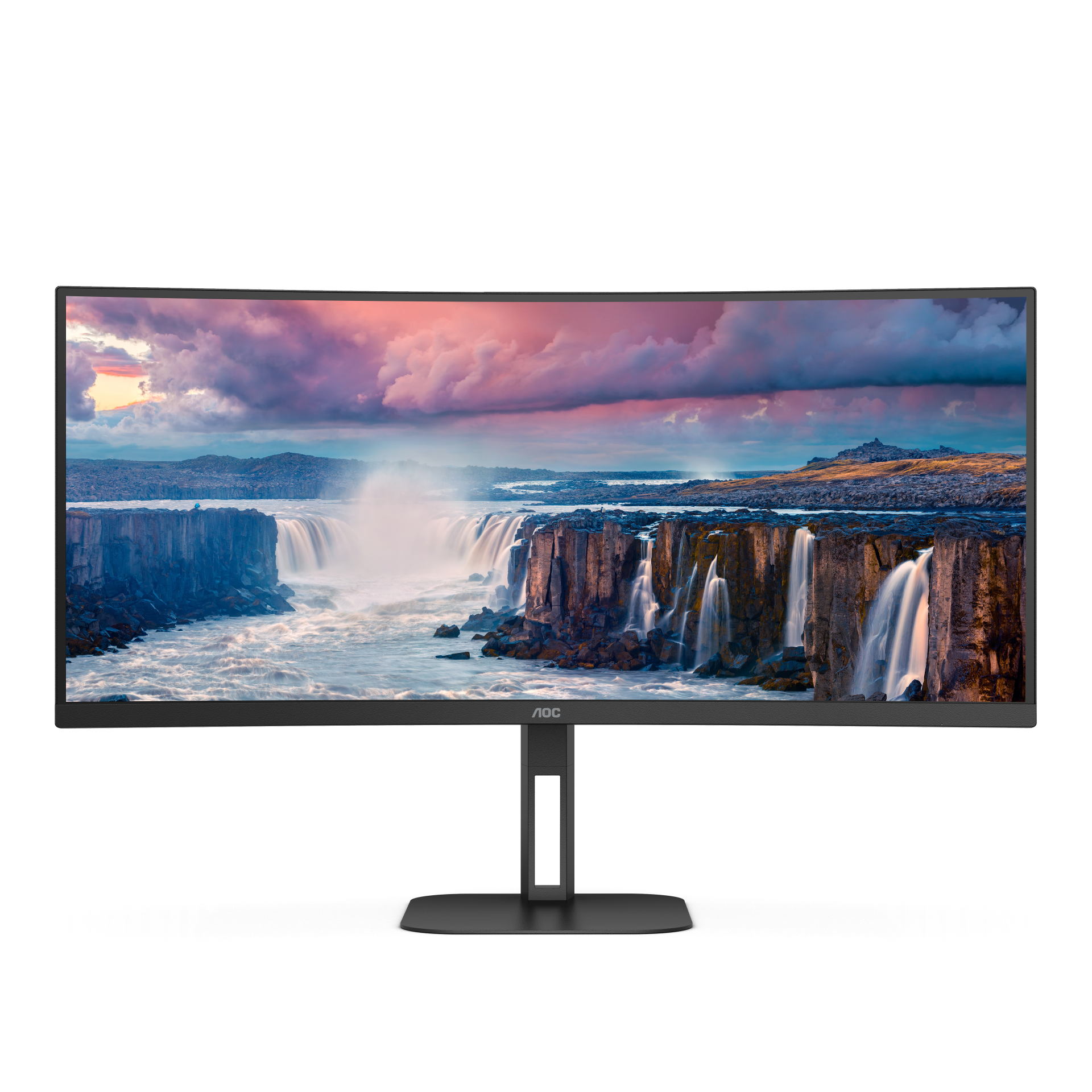AOC CU34V5C 34" / UWQHD 3440x1440 VA Zakrivljeni Monitor 100Hz