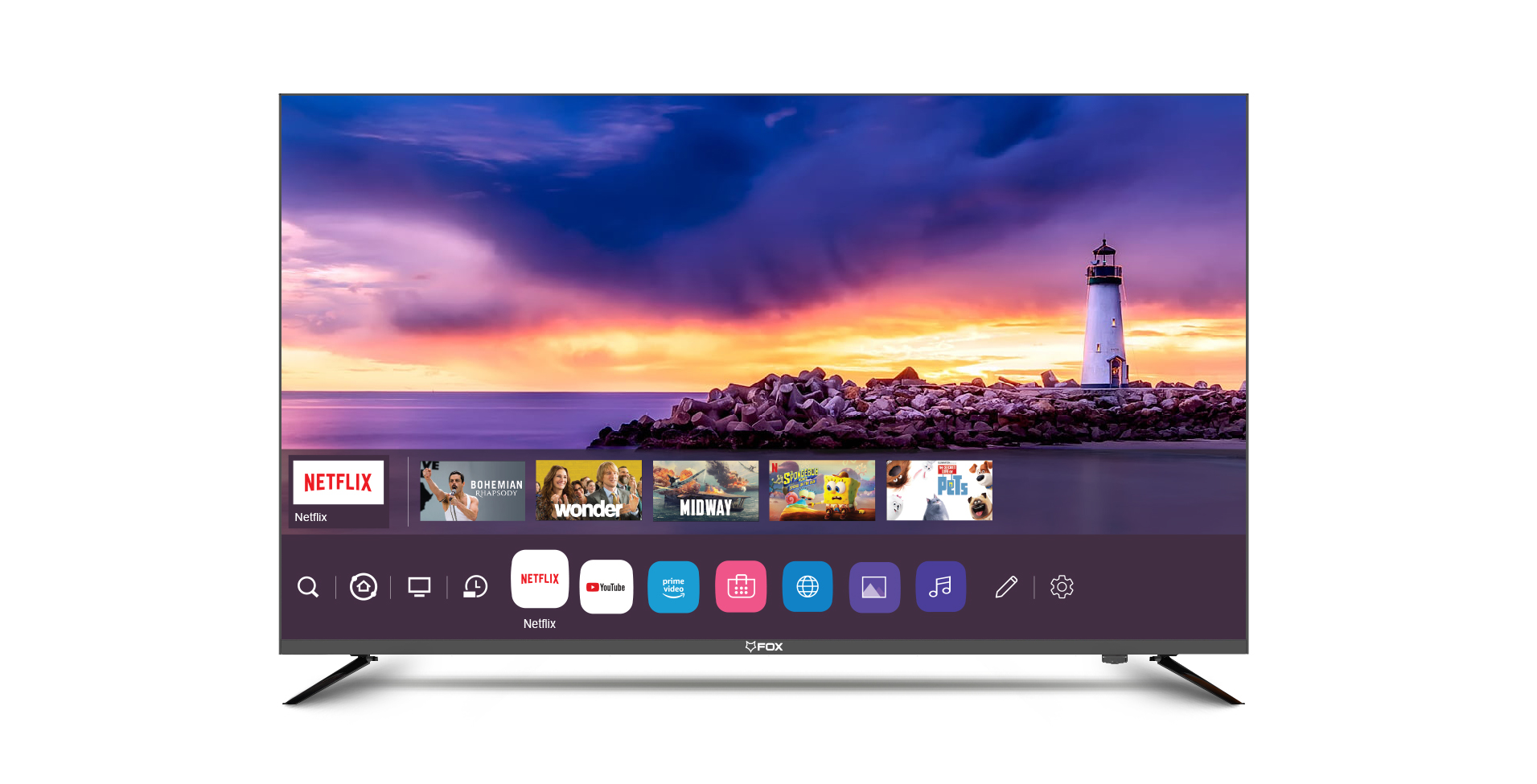 FOX 43WOS640E 43" UHD DLED Smart TV