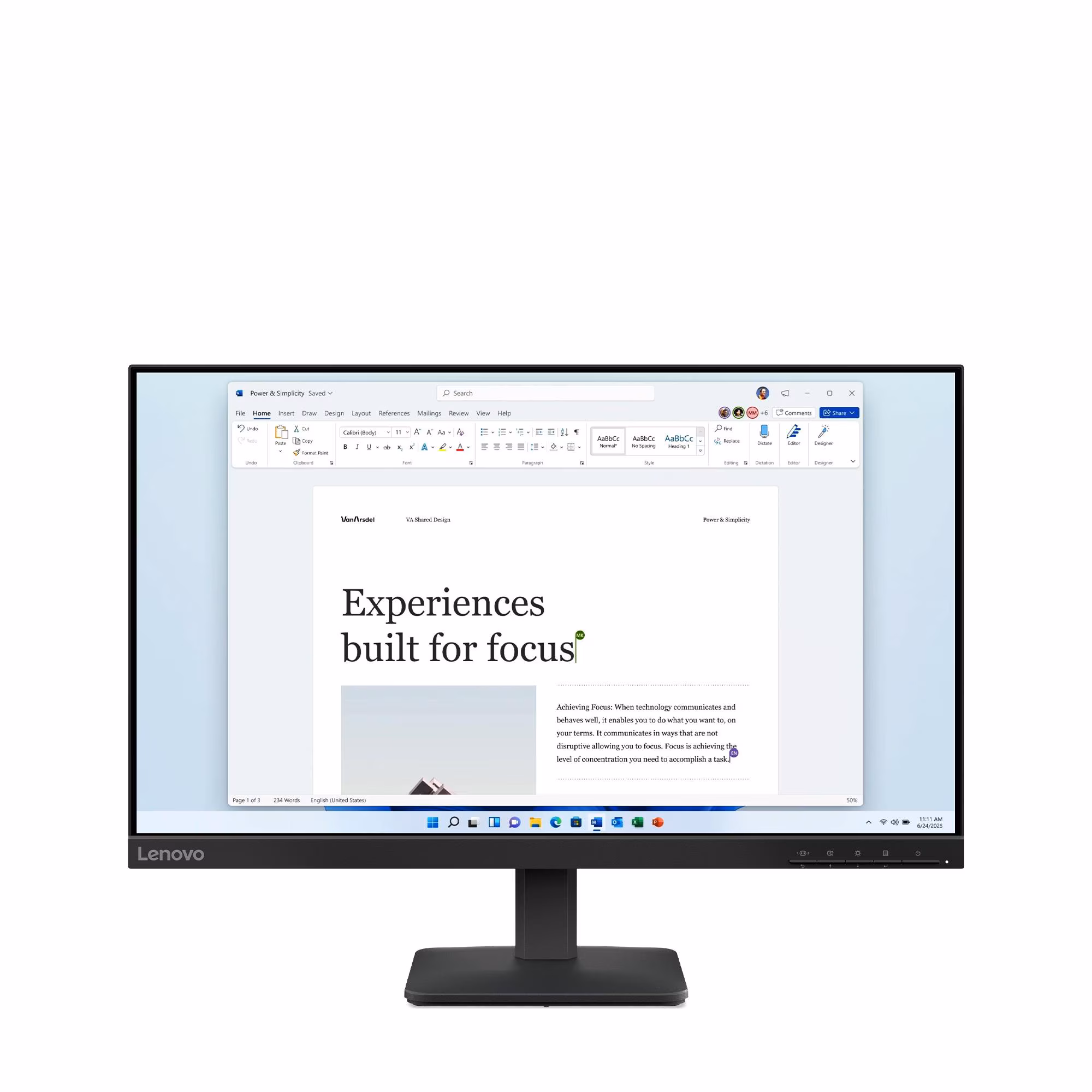 Lenovo L24-4e 68C2KAC1EU / 23.8", 1920x1080, IPS, 100Hz