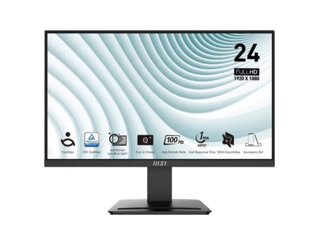MSI PRO MP2412 / 23.8", 1920x1080, VA, 100Hz