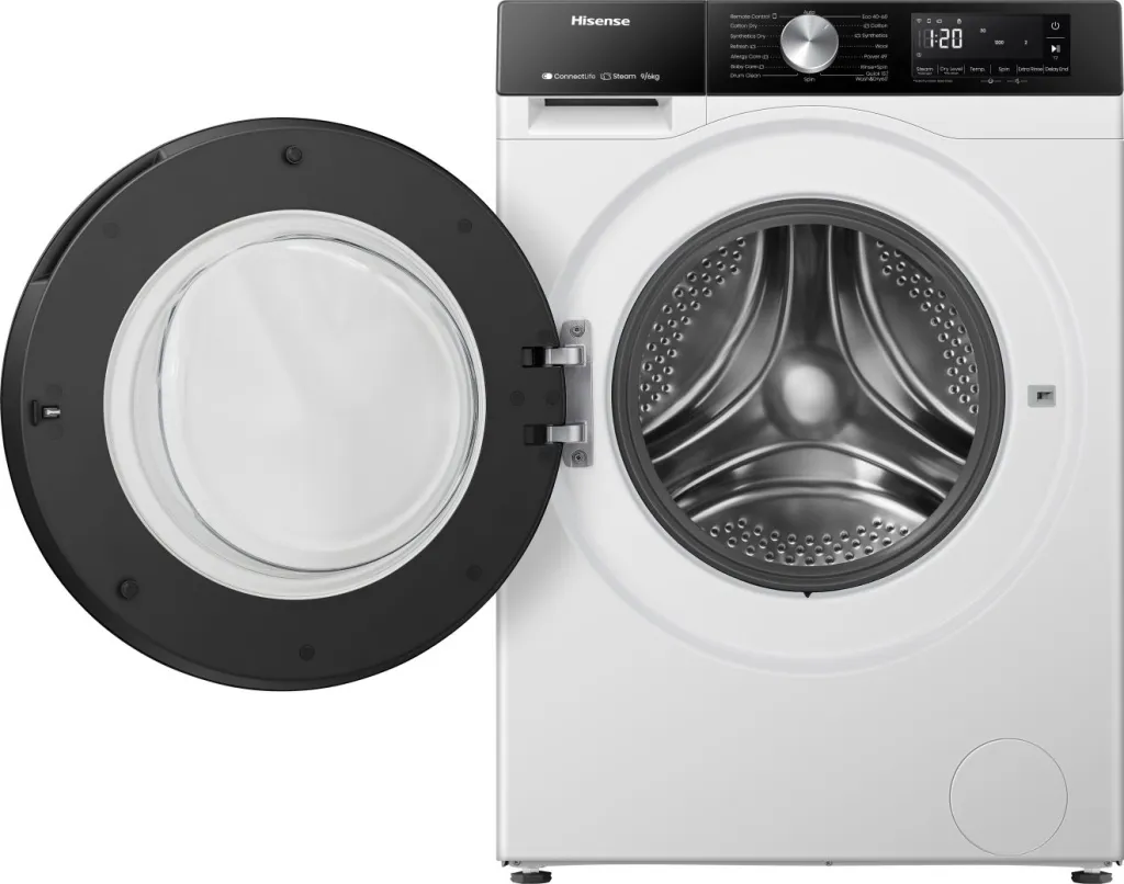 HISENSE WD3S9043BW3 9/6kg kondenzacijska