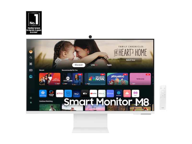 Samsung Smart Monitor M8 M80D 32" 4K UHD 3840x2160 VA Monitor 60Hz